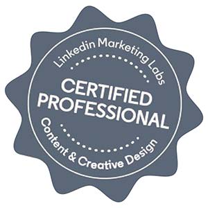 LinkedIn Certified Professional Content & Creativde Design